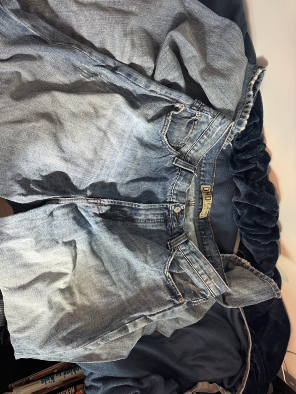 Old Navy Light Blue Straight Jeans